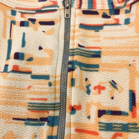 LuLaRoe Geometric A-Line Round Neck Retro Dress Size S - Picture 3 of 6